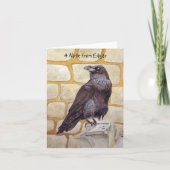 Raven Notitiekaartje (Voorkant)