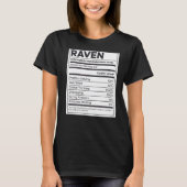 Raven Nutrition Information Probleem oplossen Hard T-shirt (Voorkant)