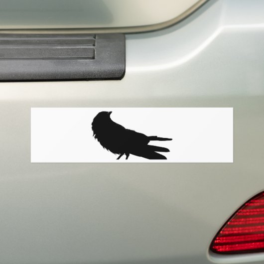 Raven of Love_ Bumpersticker (Op auto)