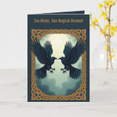 Raven of the Moonlit Crest Kaart (Gele Bloem)