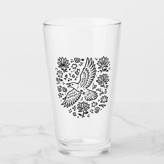 Raven of Transformation Glas (Voorkant)