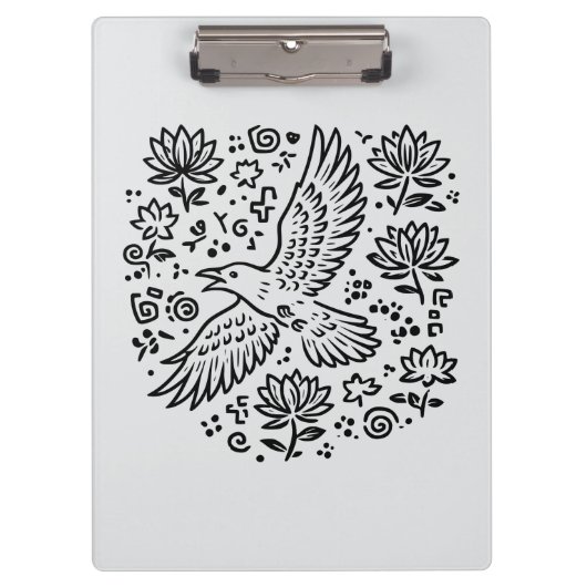 Raven of Transformation Klembord (Voorkant)