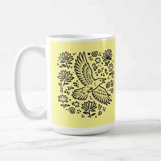 Raven of Transformation Koffiemok (Links)