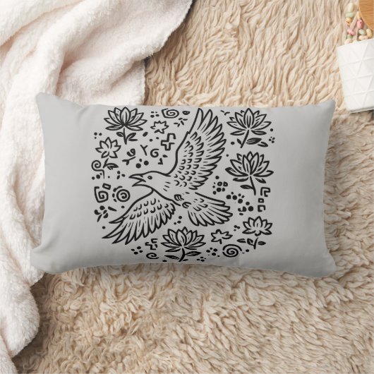 Raven of Transformation Kussen (Deken)