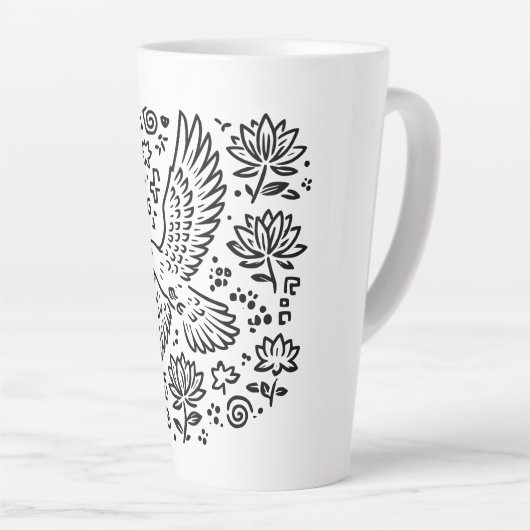 Raven of Transformation Latte Mok (Rechterhoek)