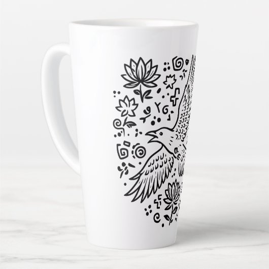 Raven of Transformation Latte Mok (Linkerhoek)