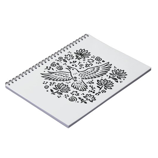 Raven of Transformation Notitieboek (Linkerzijde)