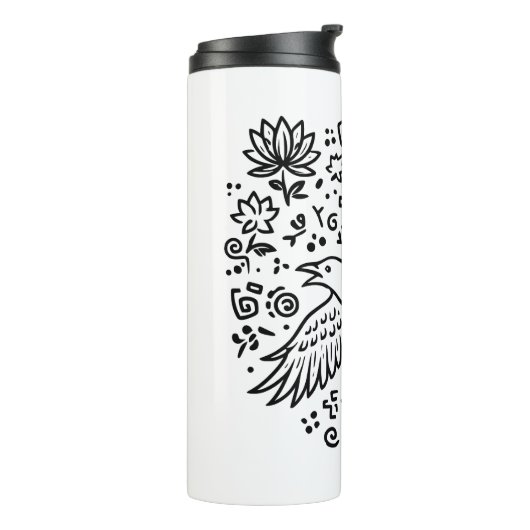 Raven of Transformation Thermosbeker (Gedraaid links)