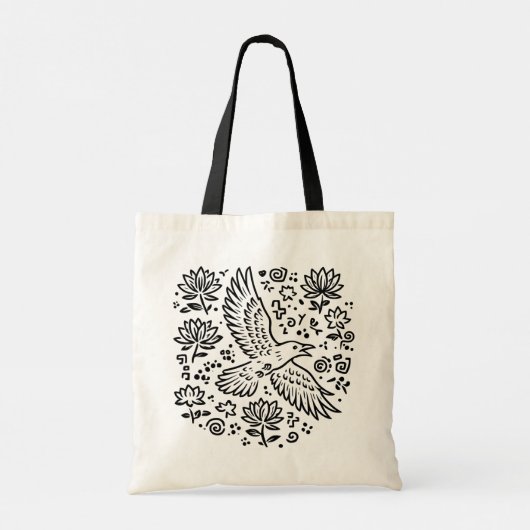 Raven of Transformation Tote Bag (Achterkant)