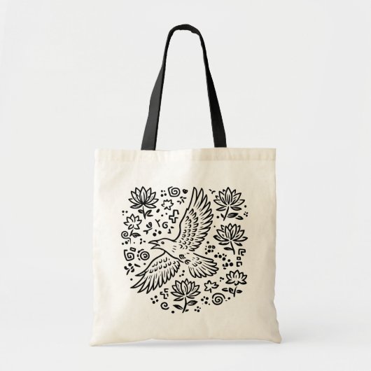 Raven of Transformation Tote Bag (Voorkant)