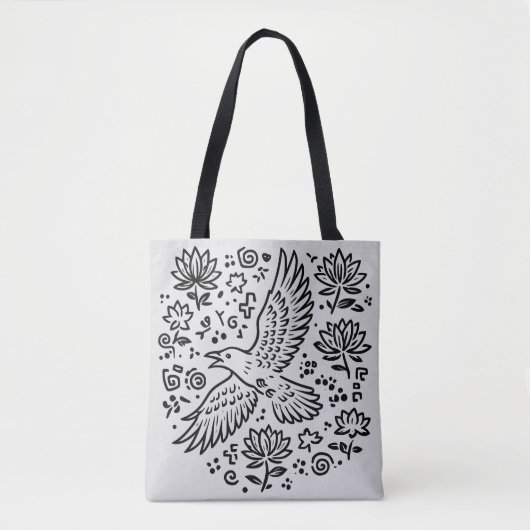 Raven of Transformation Tote Bag (Voorkant)