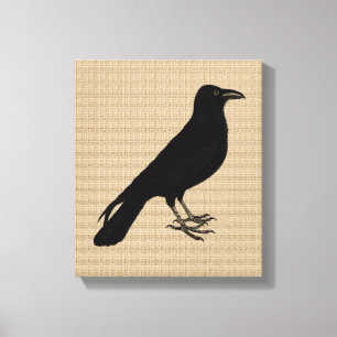 Raven op Canvas