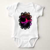 Raven op de Bodysuit Baby (Voorkant)