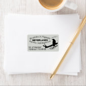 Raven op de boom etiket (Insitu)