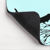 Raven op de boom muismat (Hoek)