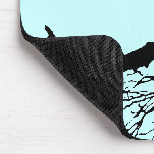 Raven op de boom muismat (Hoek)