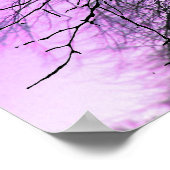 Raven op de boom poster (Hoek)