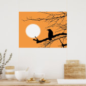 Raven op de Boom Sun Poster (Keuken)
