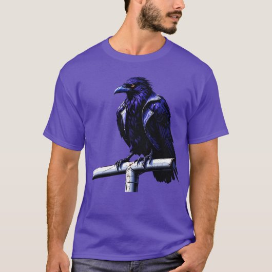 Raven op het doel: de felste blik van Baltimore T-shirt (Voorkant)