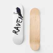 Raven op het schaarste van Raven Skateboard (Voorkant)