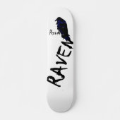 Raven op het schaarste van Raven Skateboard (Voorkant)