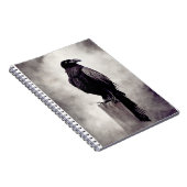 Raven op post notitieboek (Rechterzijde)