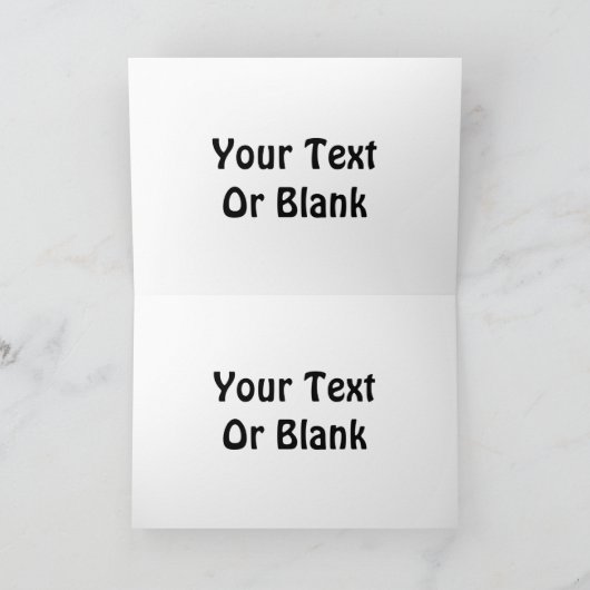 Raven op rood feestdagen kaart (Binnen)