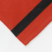 Raven op rood fleece deken (Hoek)