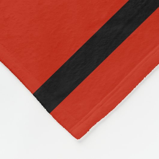 Raven op rood fleece deken (Hoek)