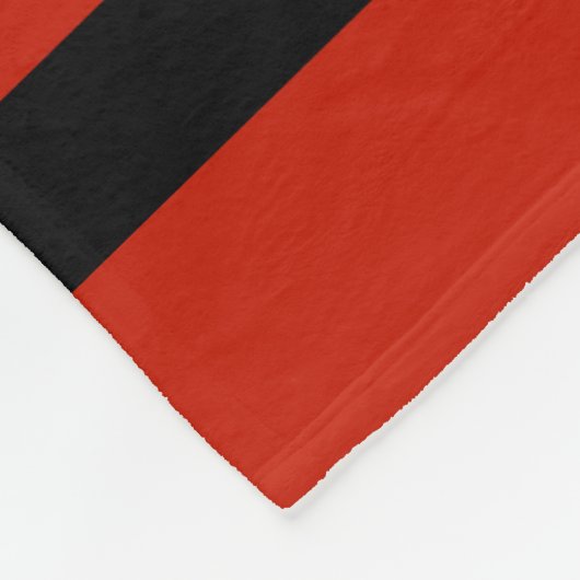 Raven op rood fleece deken (Hoek)