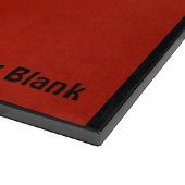 Raven op rood snijplank (Hoek)