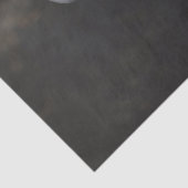 Raven op schedel met kaarsen en Amethist kristalle Tissuepapier (Detail)