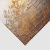 Raven op smeedijzeren hek Gotische Decoupage Tissuepapier (Detail)