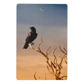 Raven op Sunlit Tree Branches, Grand Canyon Mini Klembord (Achterkant)
