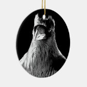 Raven Ornament Personalized Raven Decoration Gift (Rechts)