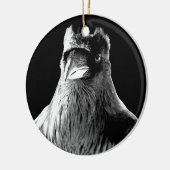 Raven Ornament Personalized Raven Decoration Gift (Links)