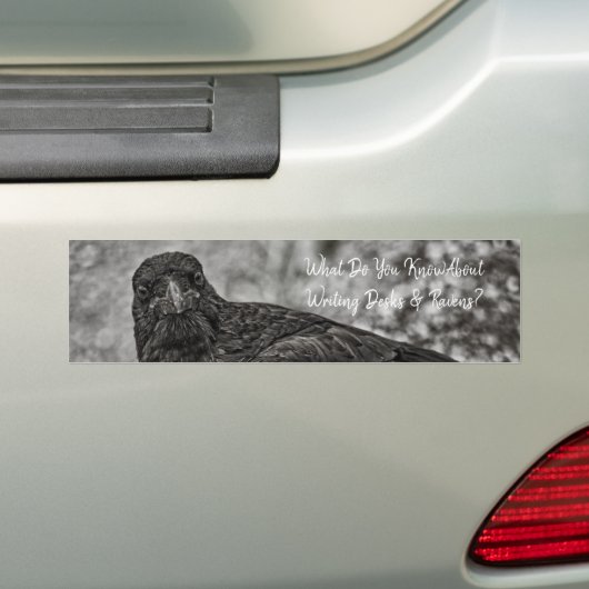 Raven P9239 Bumpersticker (Op auto)