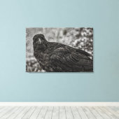 Raven P9239 Canvas Afdruk (Insitu (Houten vloer))