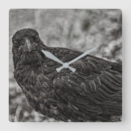 Raven P9239 Vierkante Klok