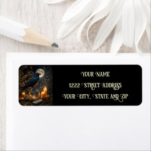 Raven Pagan Hechtings Mystieke Retouradres Etiket