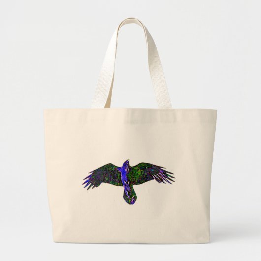 Raven Paint Grote Tote Bag (Voorkant)