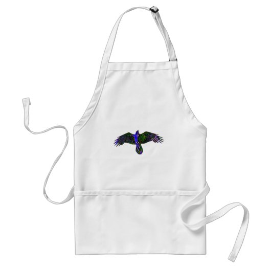 Raven Paint Standaard Schort (Voorkant)