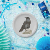 Raven Papieren Bordje (Feest)