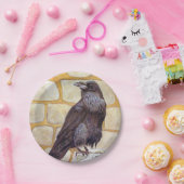 Raven Papieren Bordje (Feest)