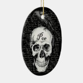 Raven Poe Ornament (Rechts)