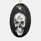 Raven Poe Ornament (Links)