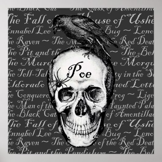 Raven Poe Print (Voorkant)