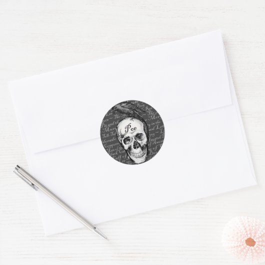 Raven Poe Sticker (Envelop)