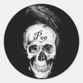 Raven Poe Sticker (Voorkant)