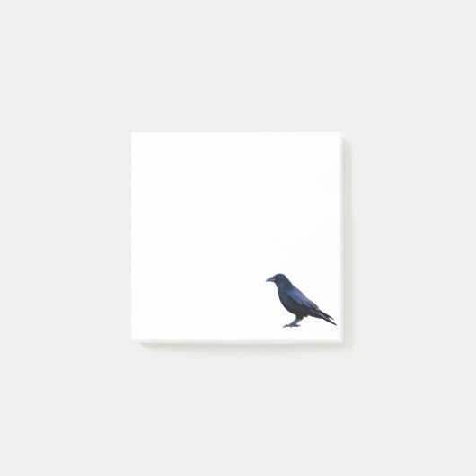 Raven Post It Notes / White (Voorkant)